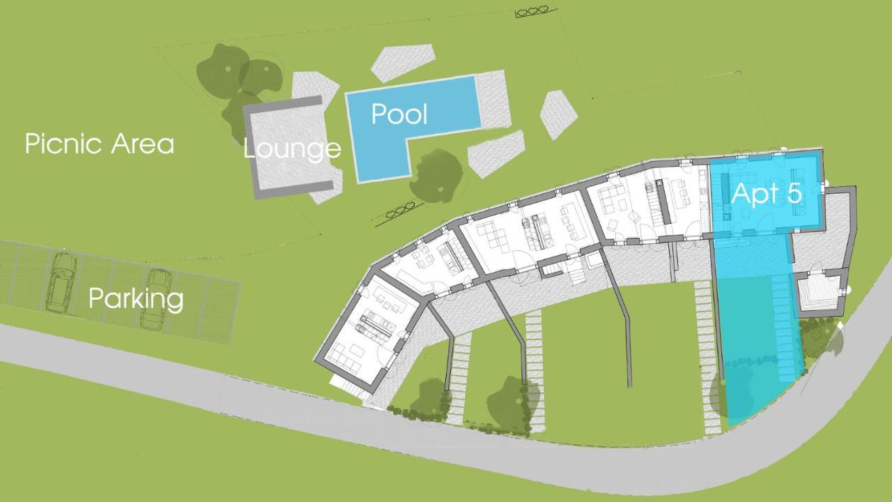 Villas Martincici With Large Pool Grožnjan الغرفة الصورة