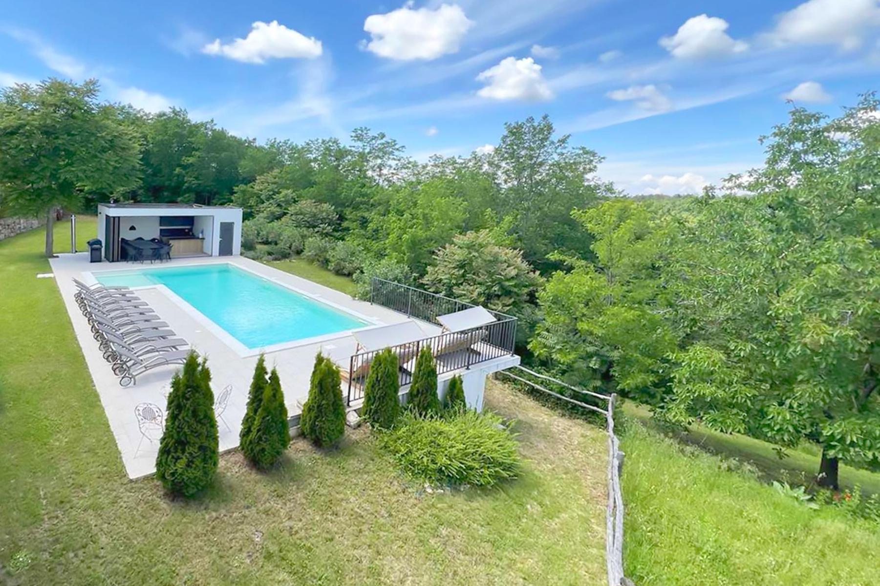 Villas Martincici With Large Pool Grožnjan المظهر الخارجي الصورة